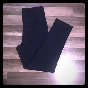 Maternity pants in navy blue